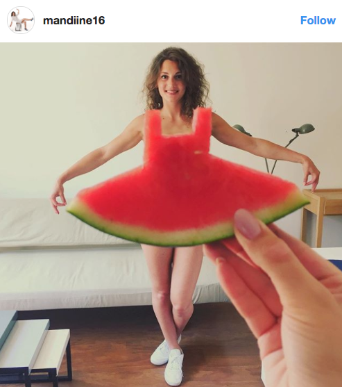 インスタでスイカのドレスが流行っている Dallajapa Com