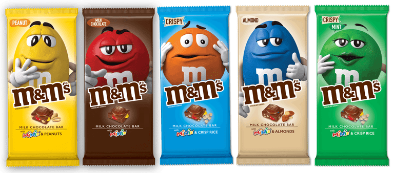 M M S 新作の板チョコを発売 Dallajapa Com